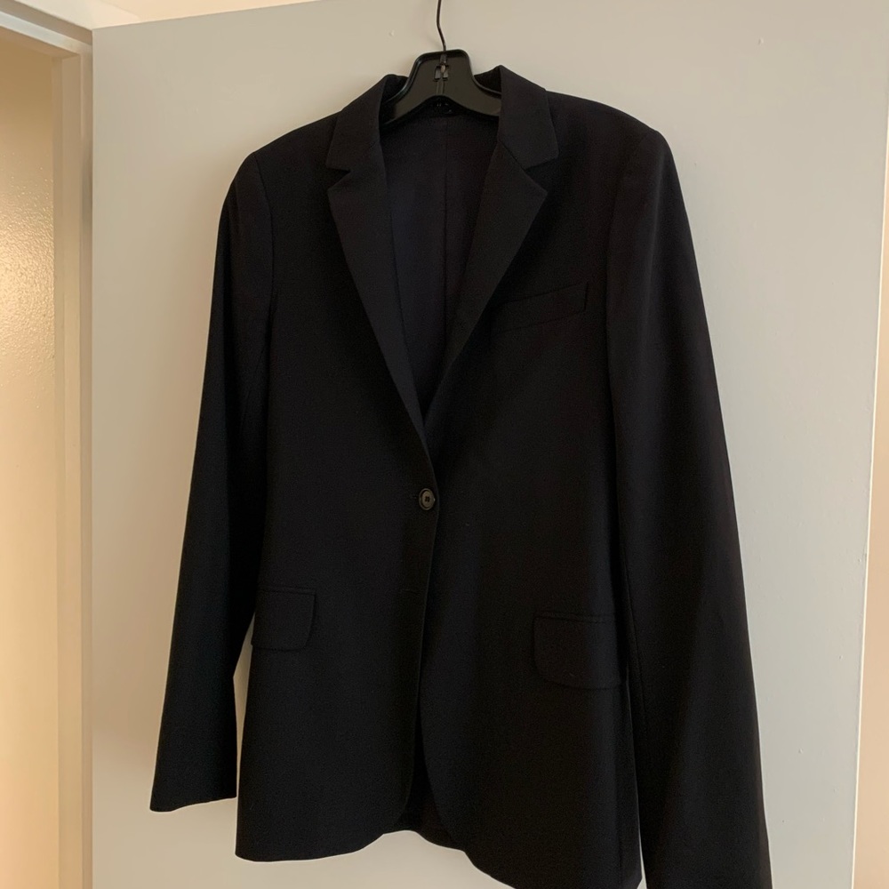 Theory blazer, dark navy blue, size 8